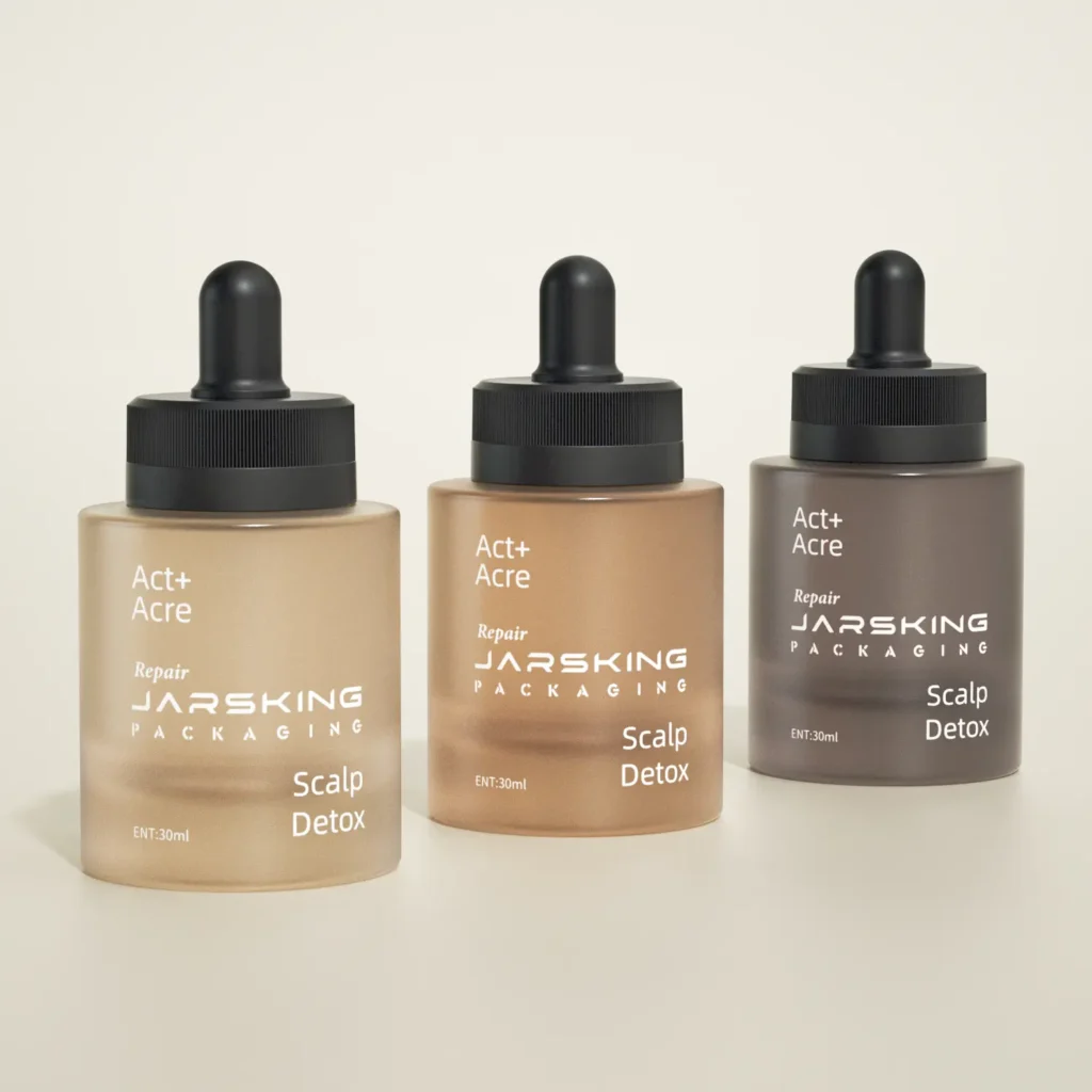 complete cosmetic set packaging with paper box