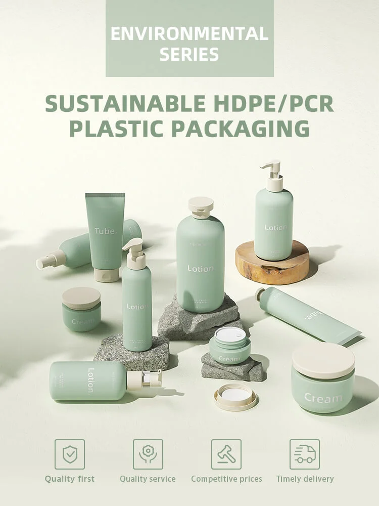 eco-friendly personal care packaging set