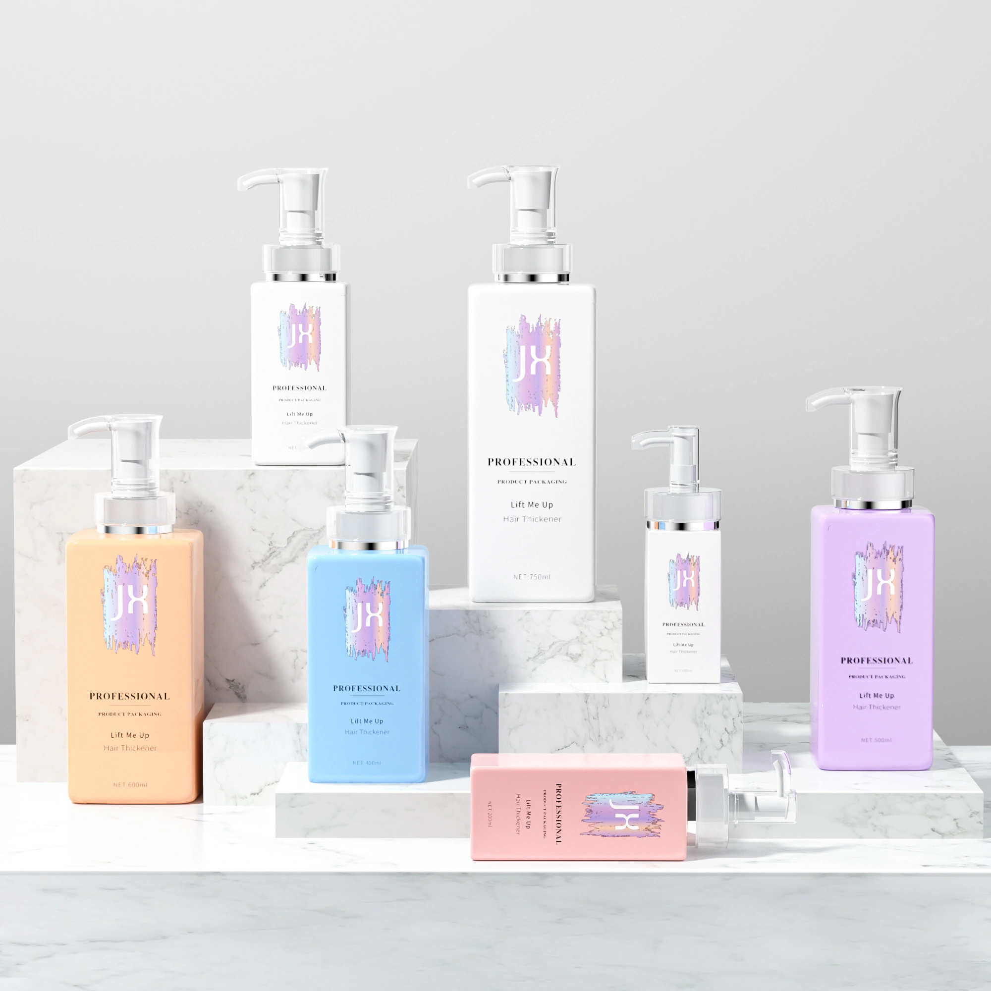 holographic shampoo bottle