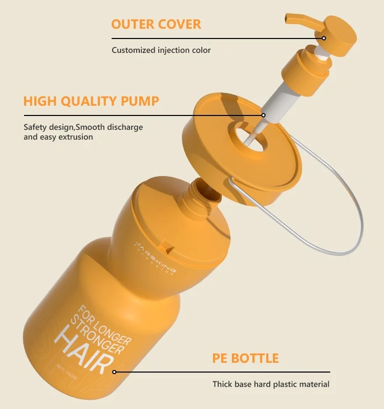 shampoo bottle components