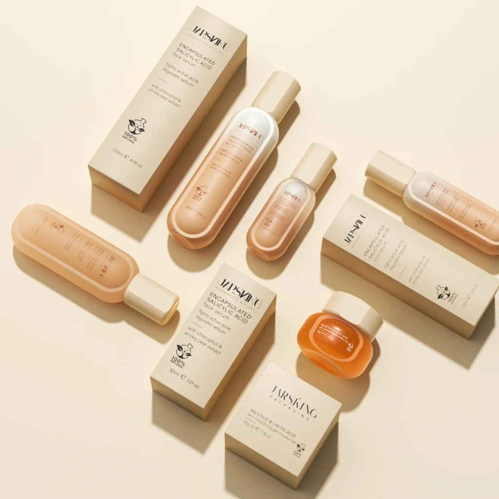 skincare packaging set