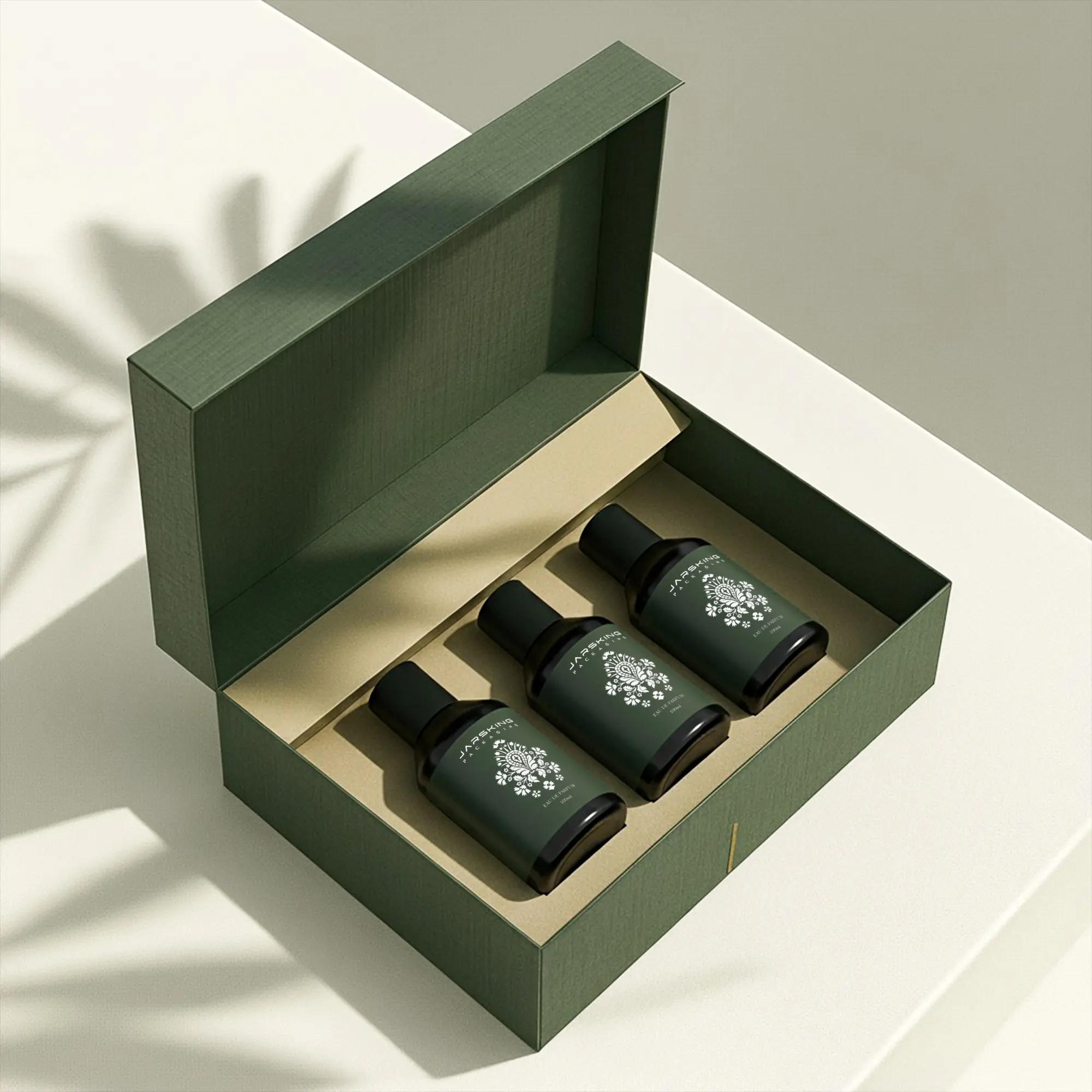 100ml glass perfume bottle with gift box