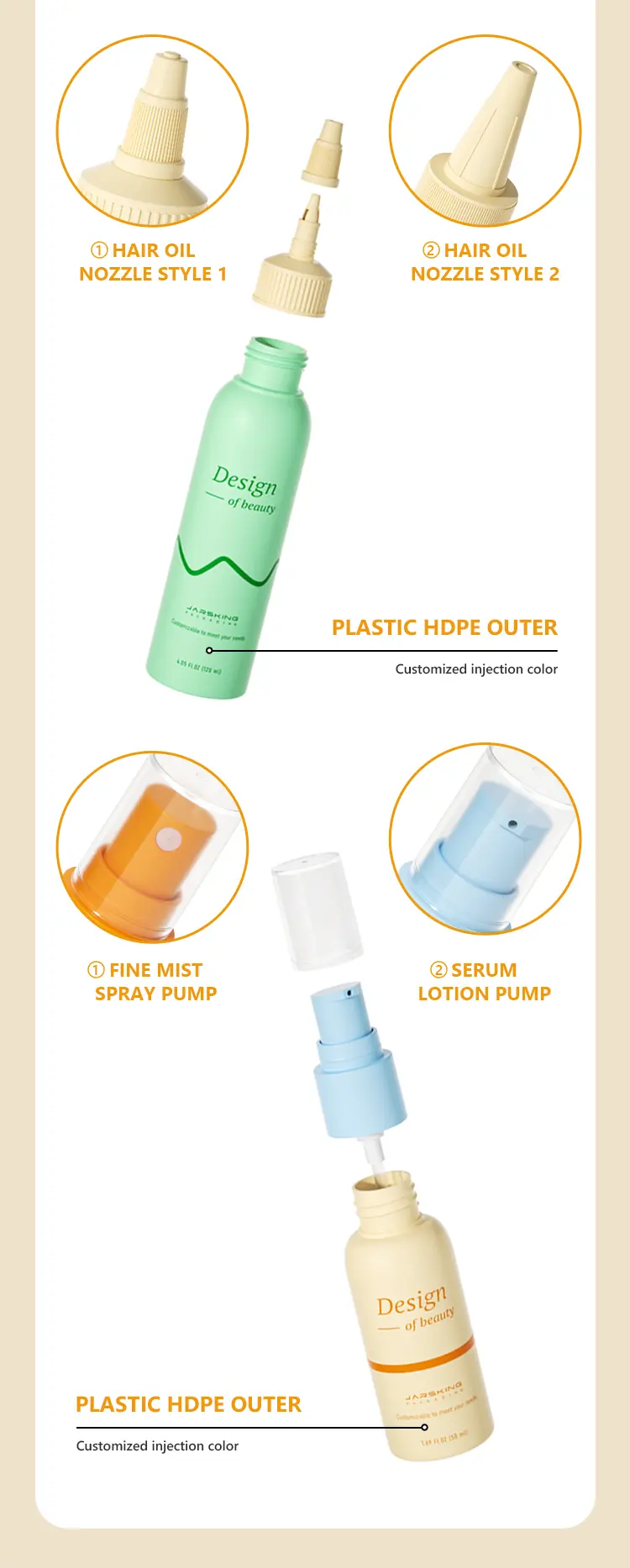 OEM custom bottle packaging supplier