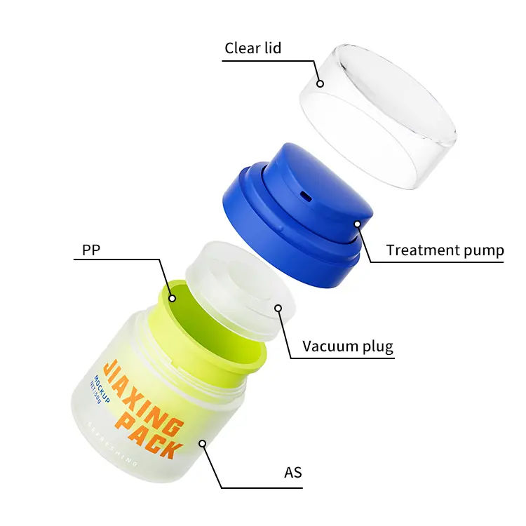 durable outer cosmetic bottle for reuse