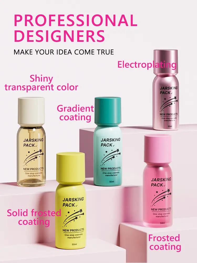 glass skincare bottle set supplier