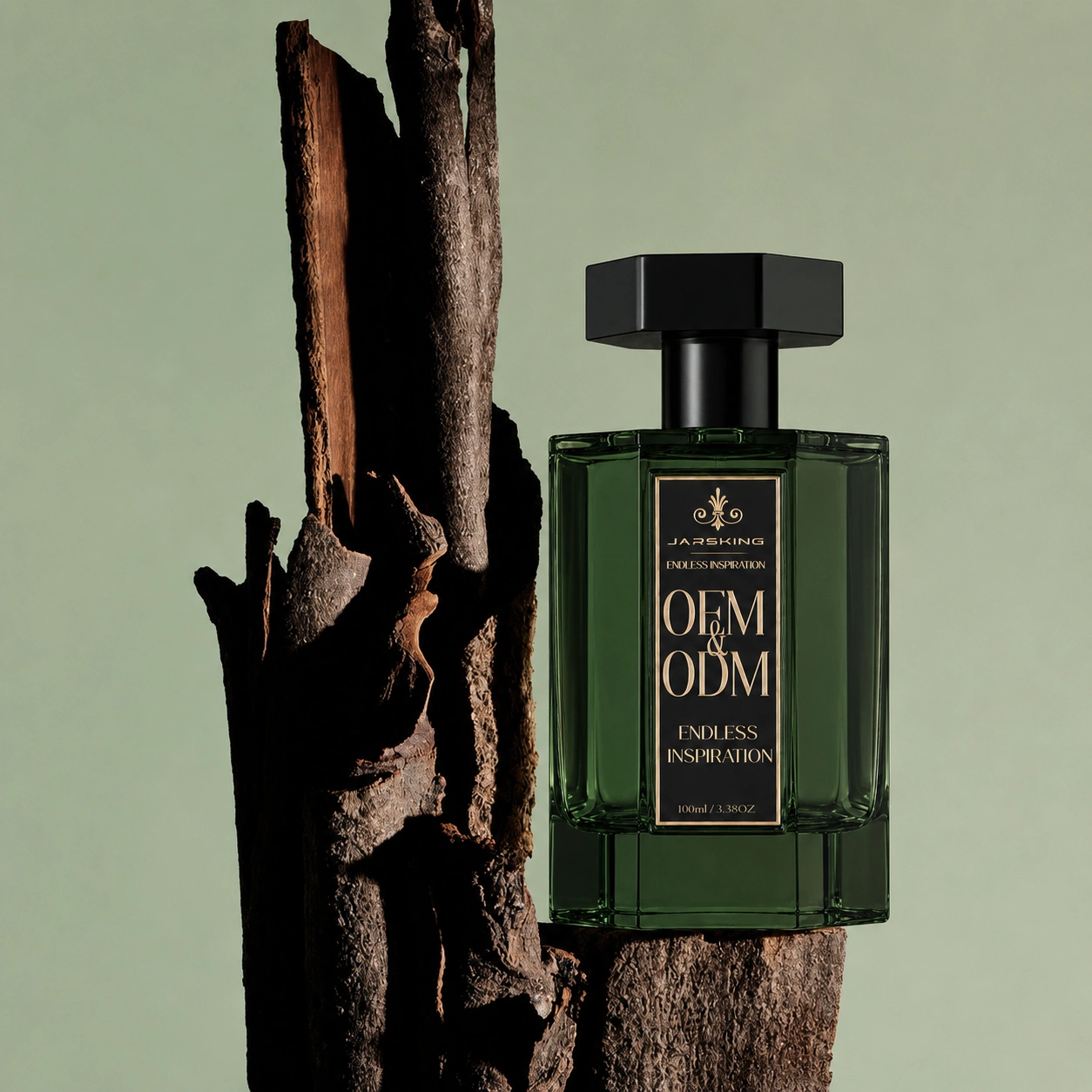 green-heptagonal-glass-perfume-bottle
