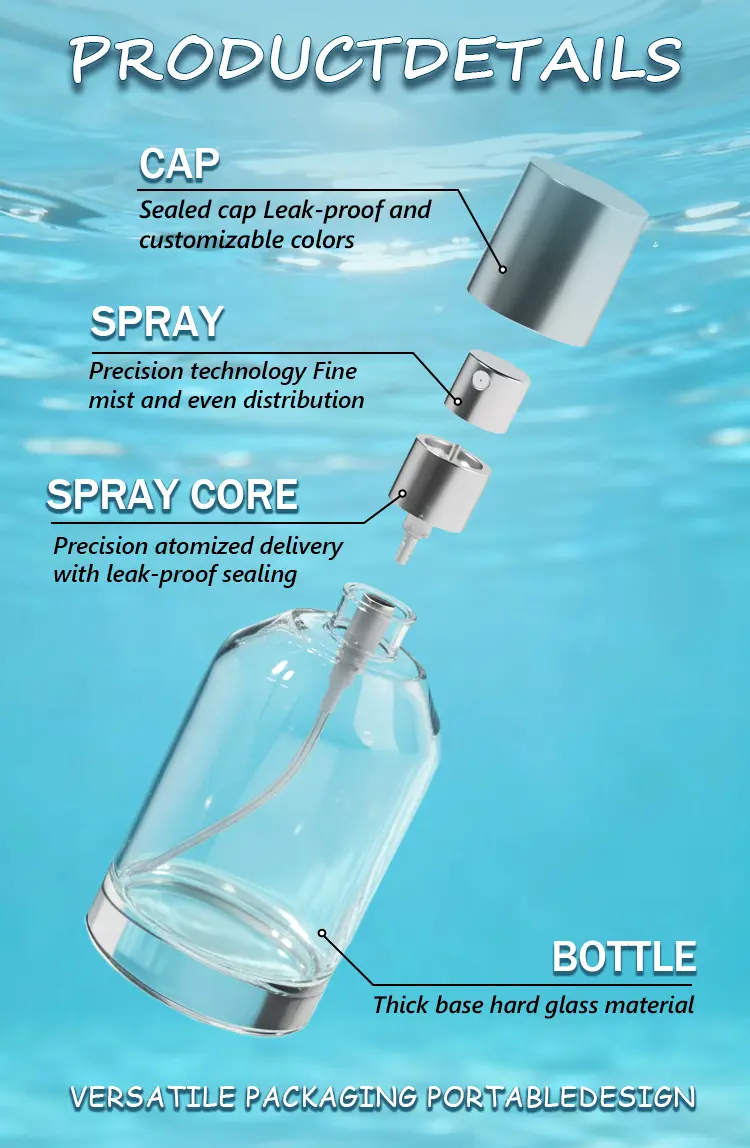 perfume bottle with logo customization