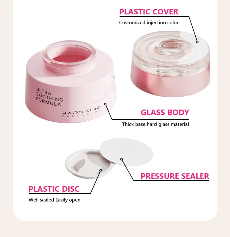 premium skincare jar customization