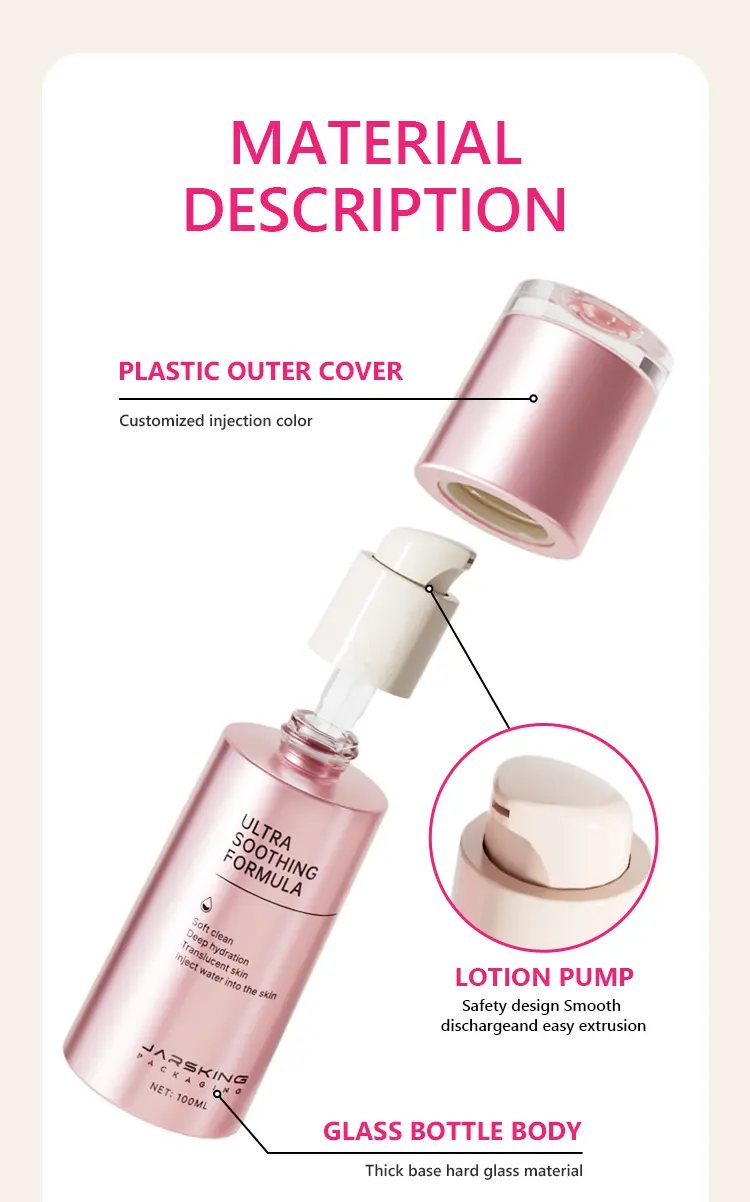 skincare bottle supplier China