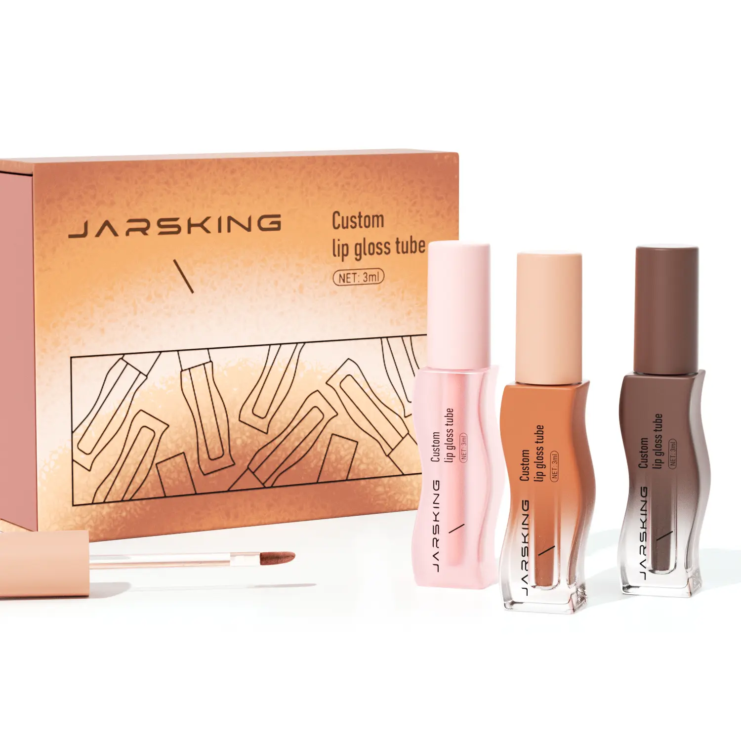 cosmetic lip gloss container supplier