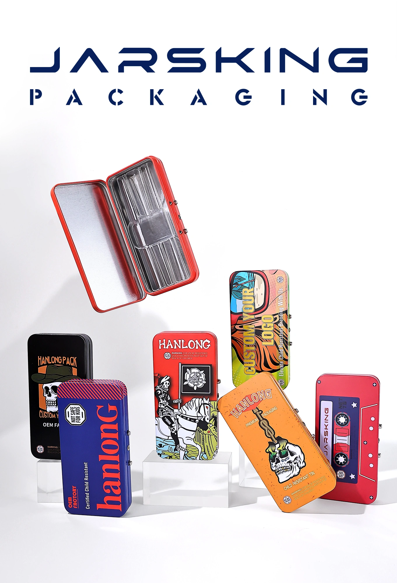 tin case Jarsking poster