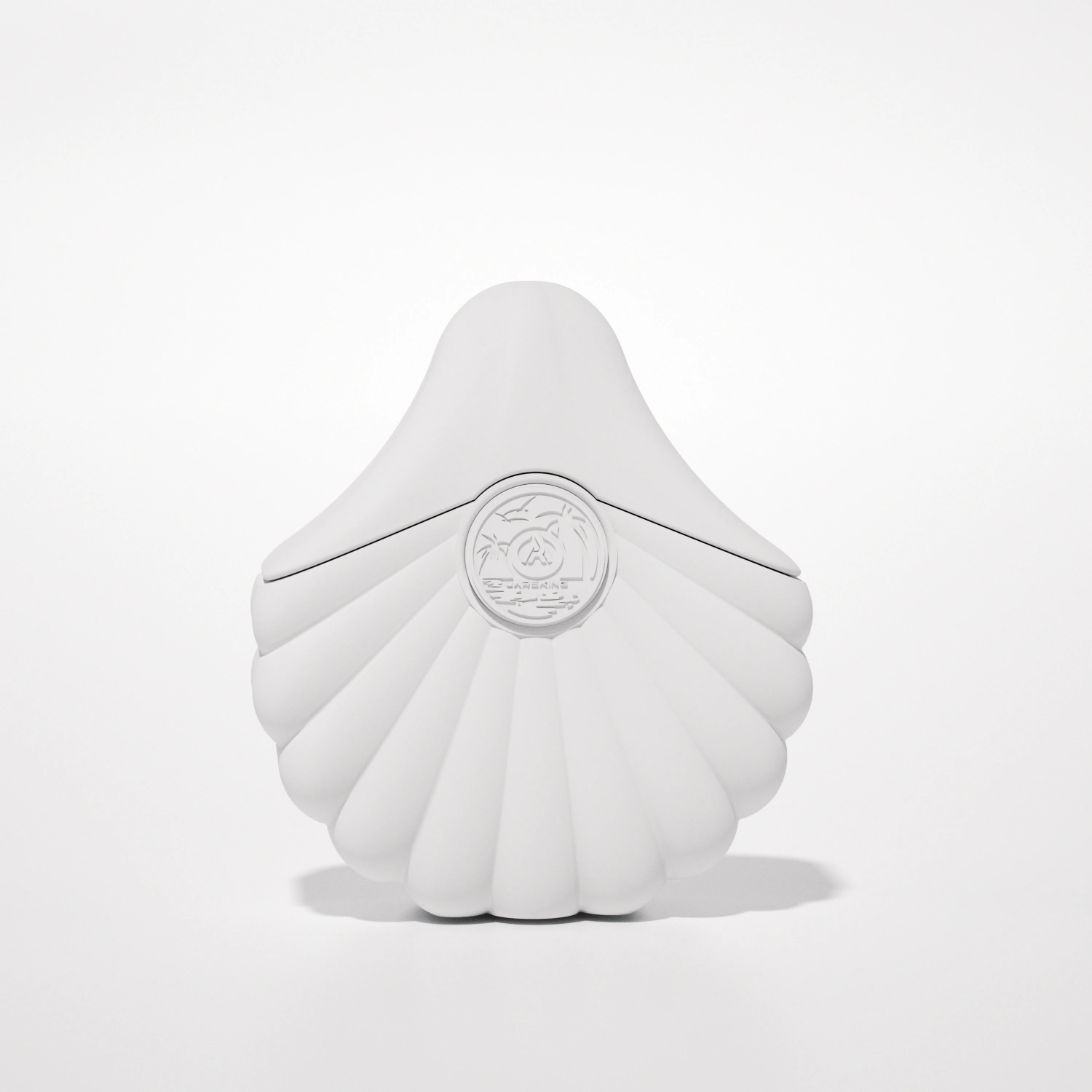 white mold for shell perfume bottle