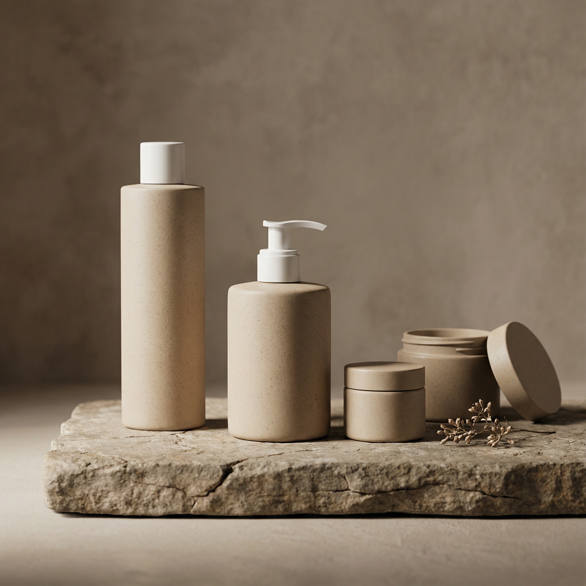 PLA skincare bottles