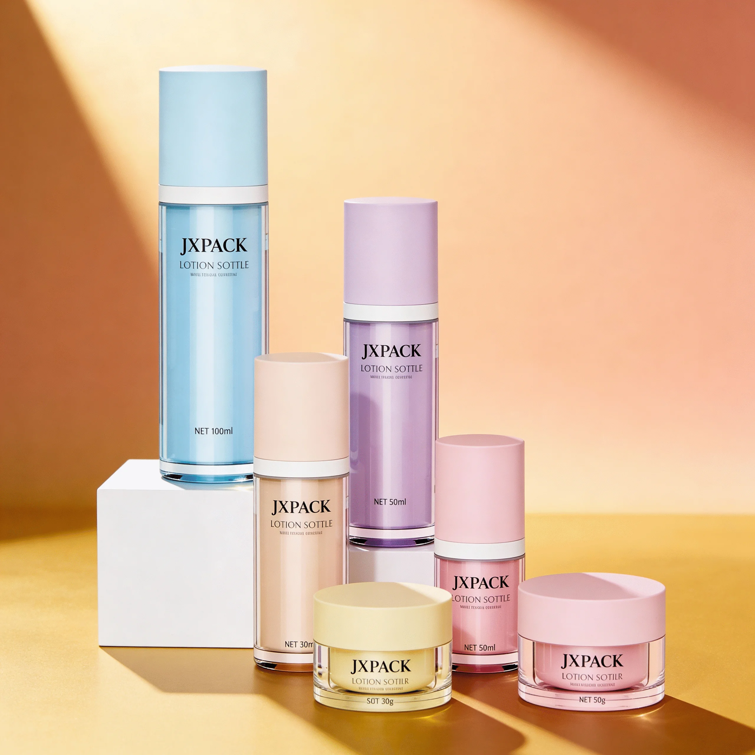 acrylic skincare packaging