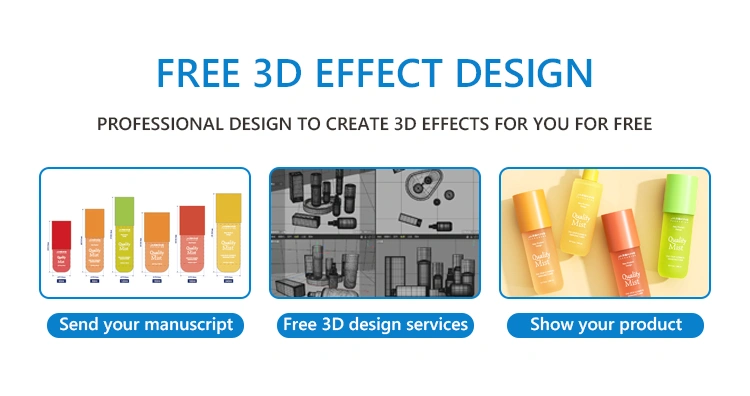 fine mist spray bottle 3D service