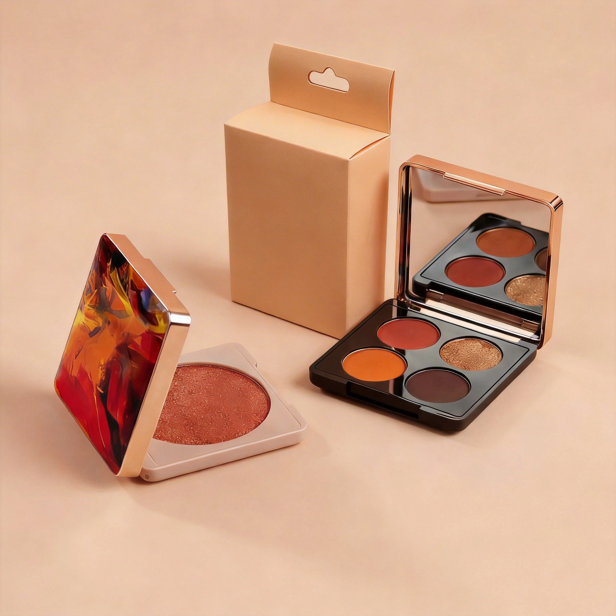 Hanger Box and eyeshadow palette