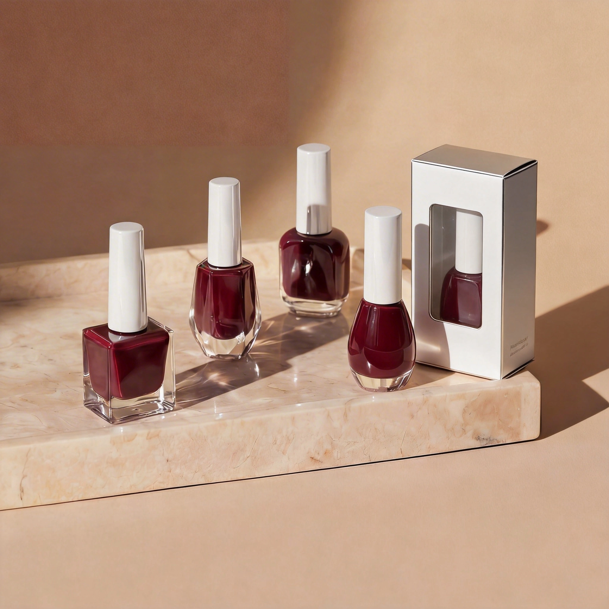 Window Carton for nail polish
