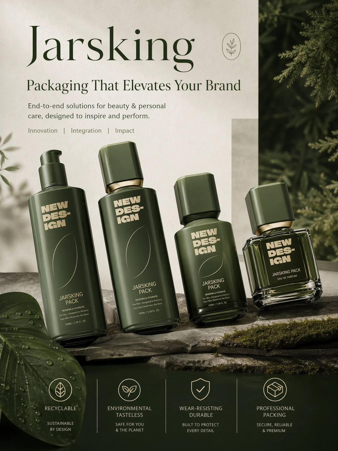 skincare packaging OEM ODM