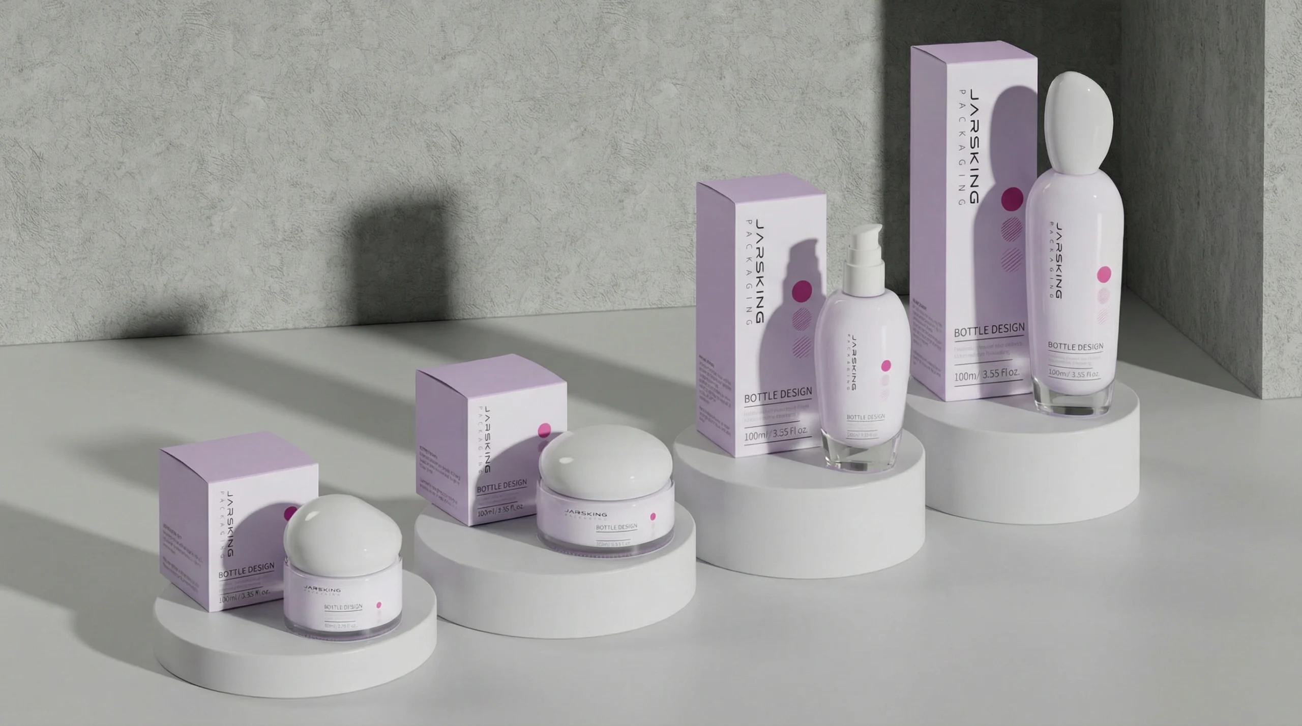 skincare packaging set