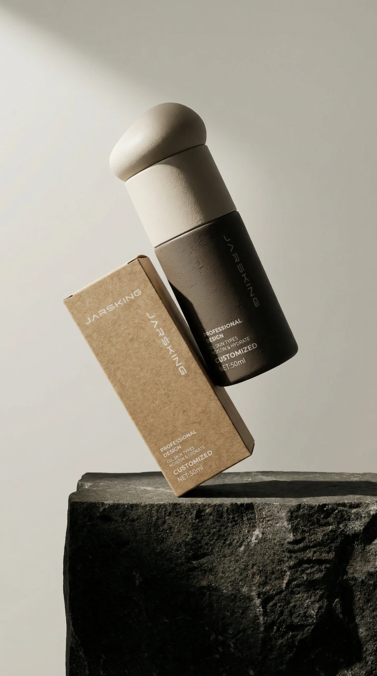 JARSKING Bottle with Box - Dramatic Lighting