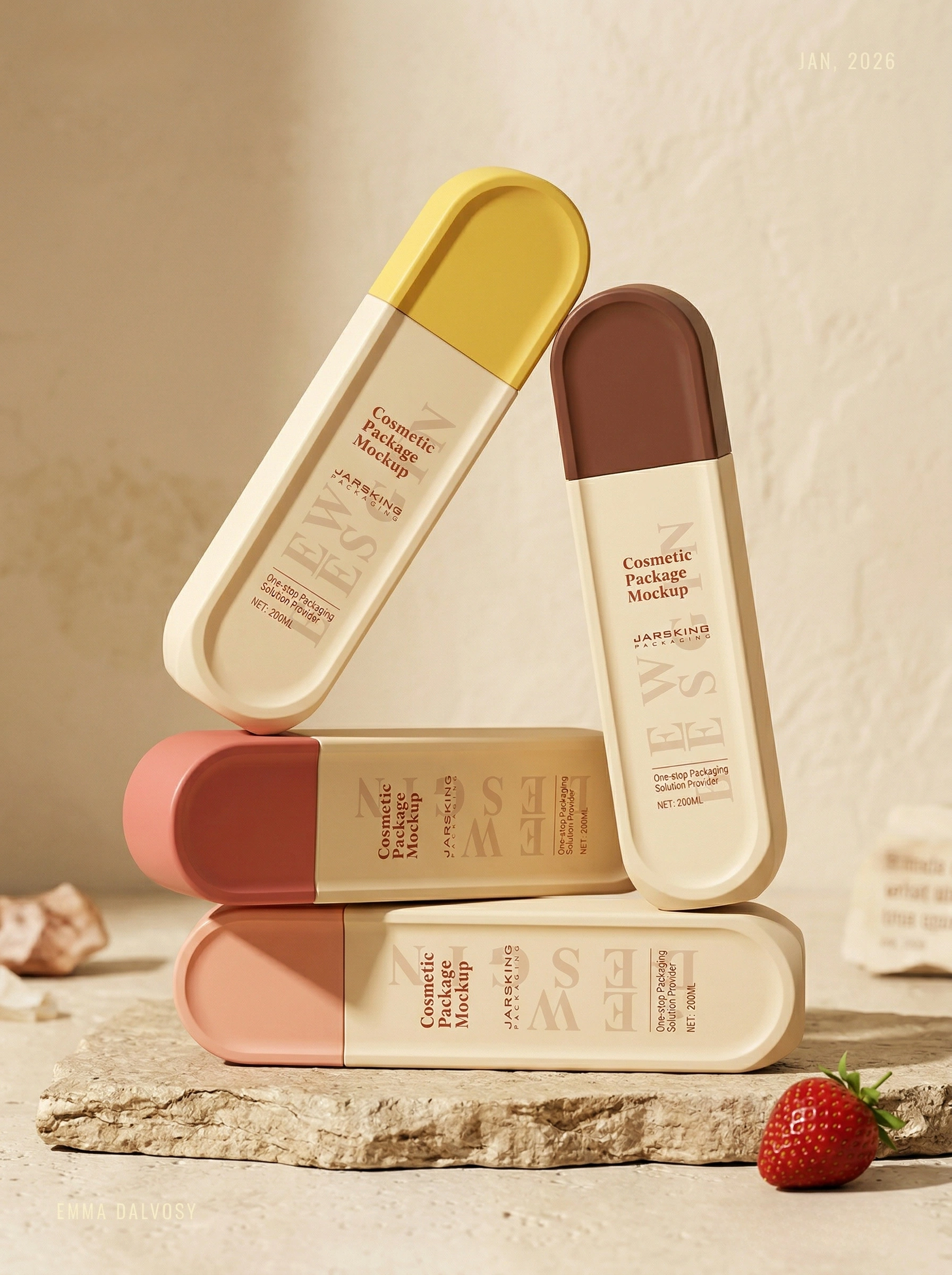 PETG skincare bottles