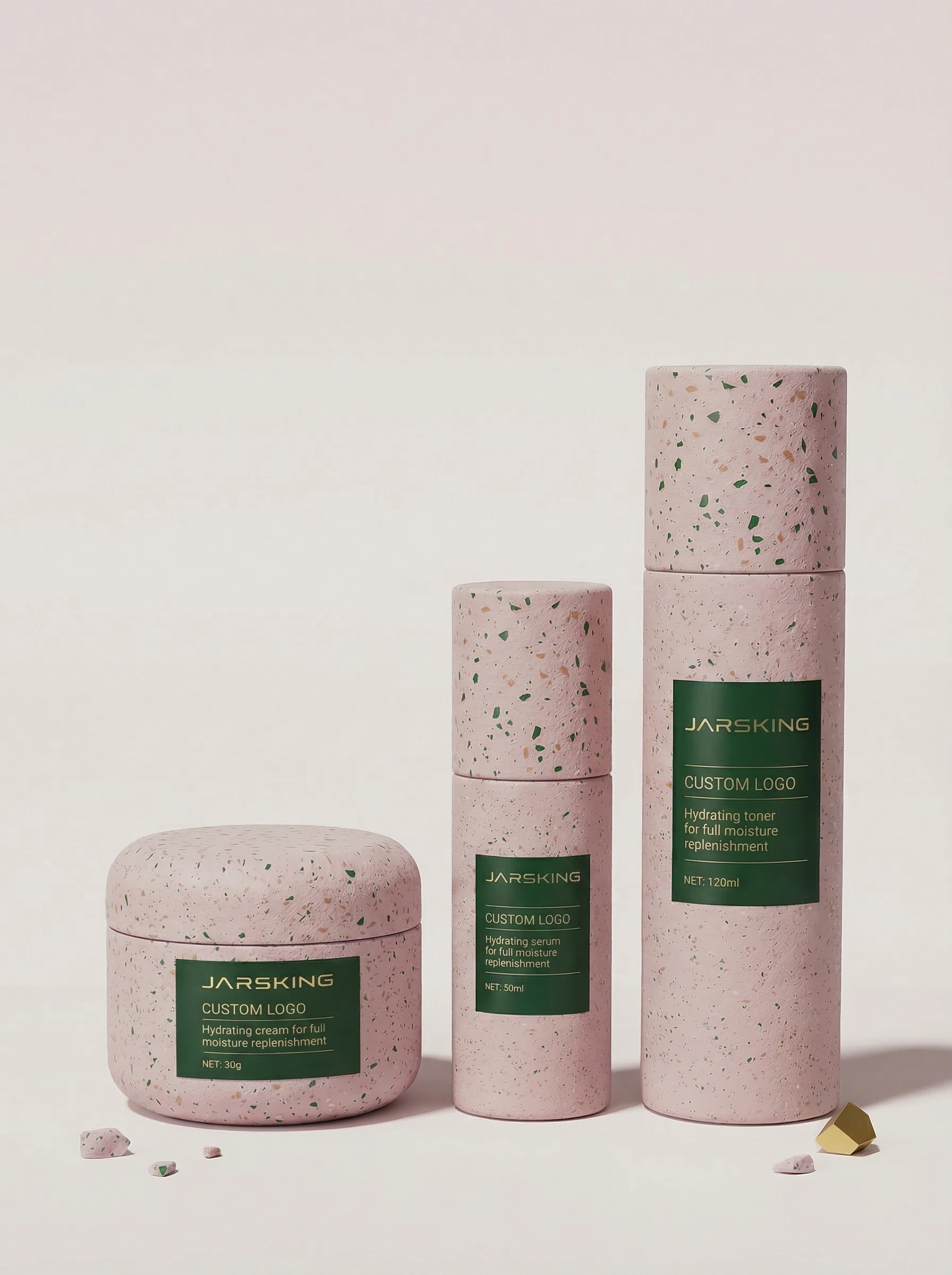 PLA skincare packaging new design