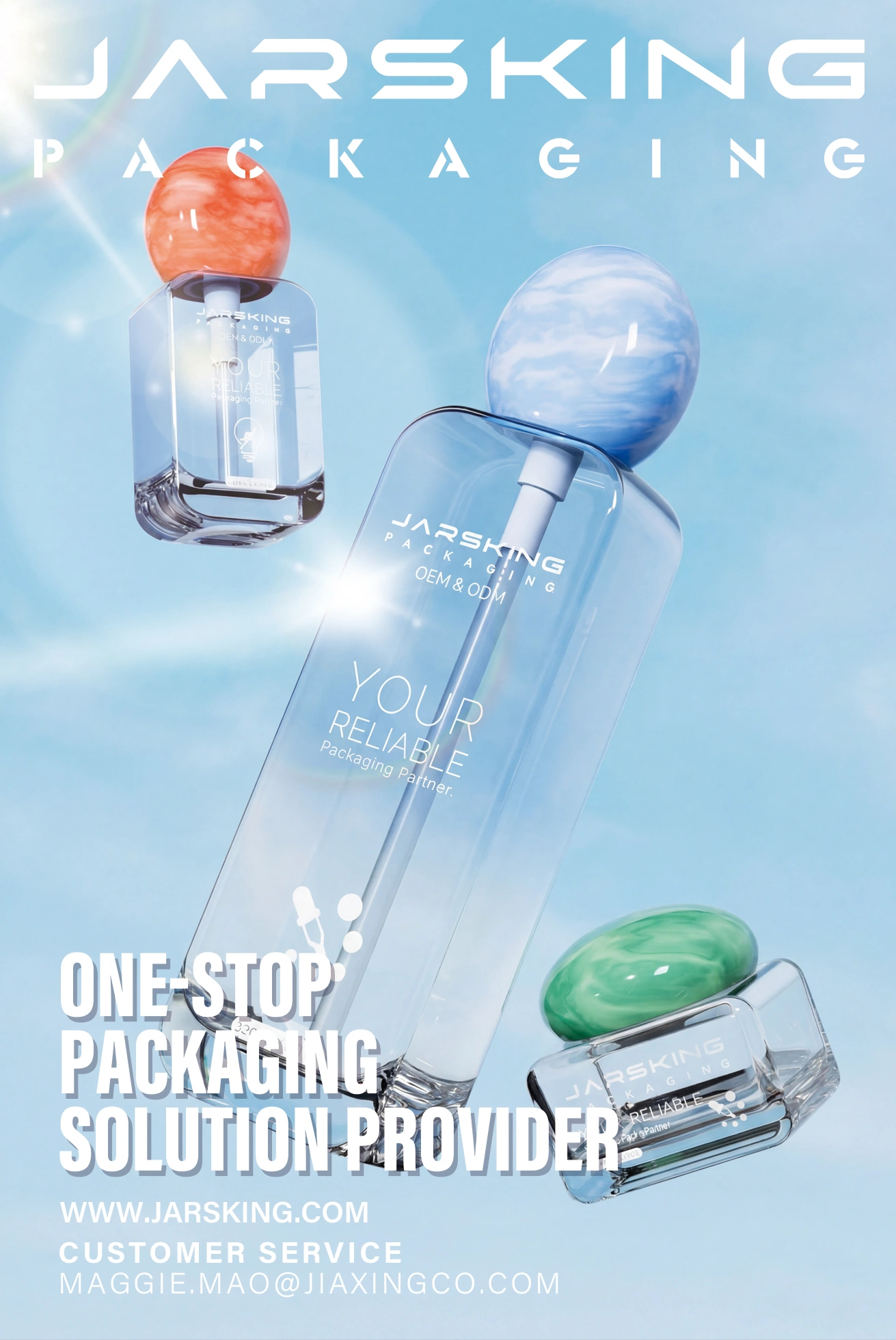 antiUV skincare packaging