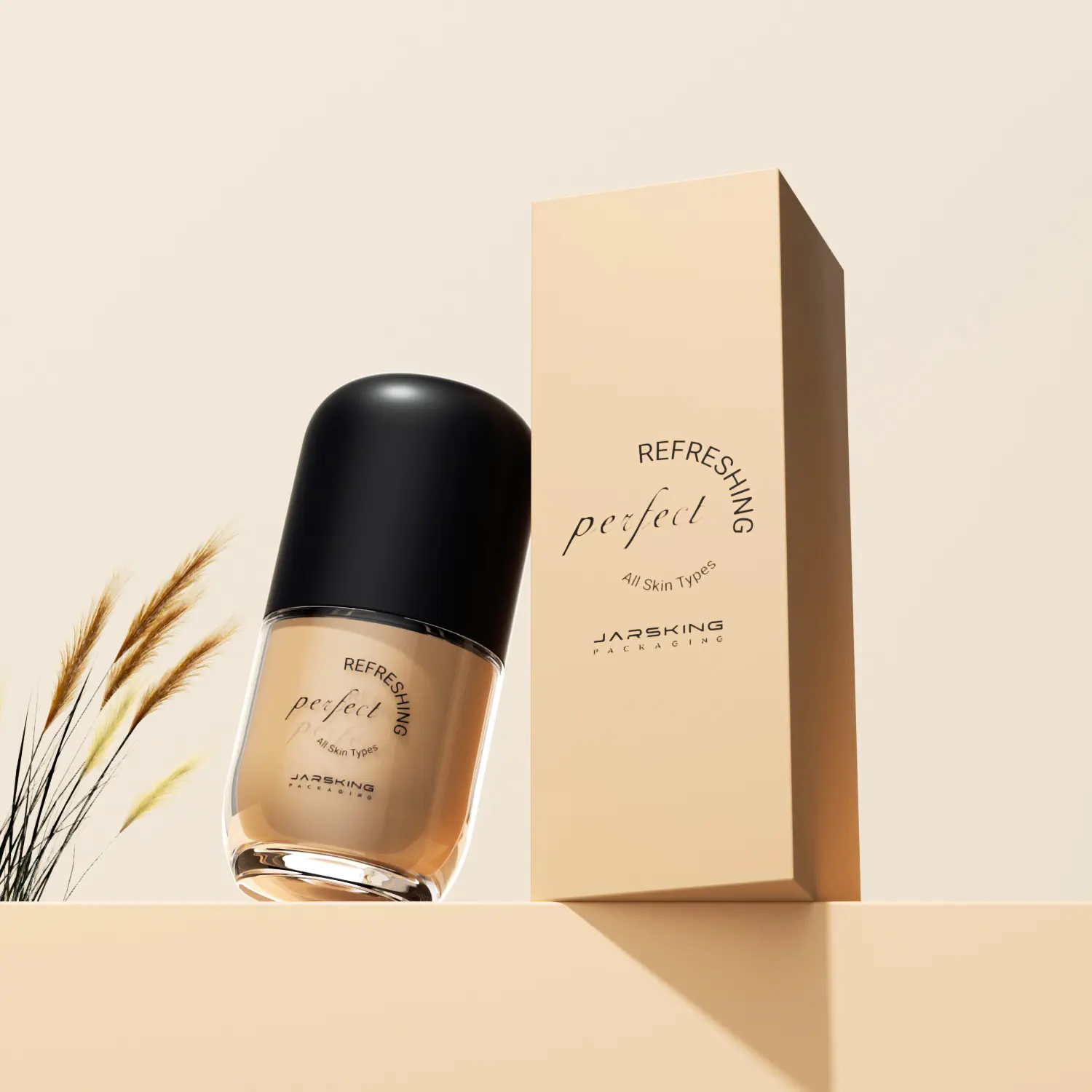 foundation bottle and matte box