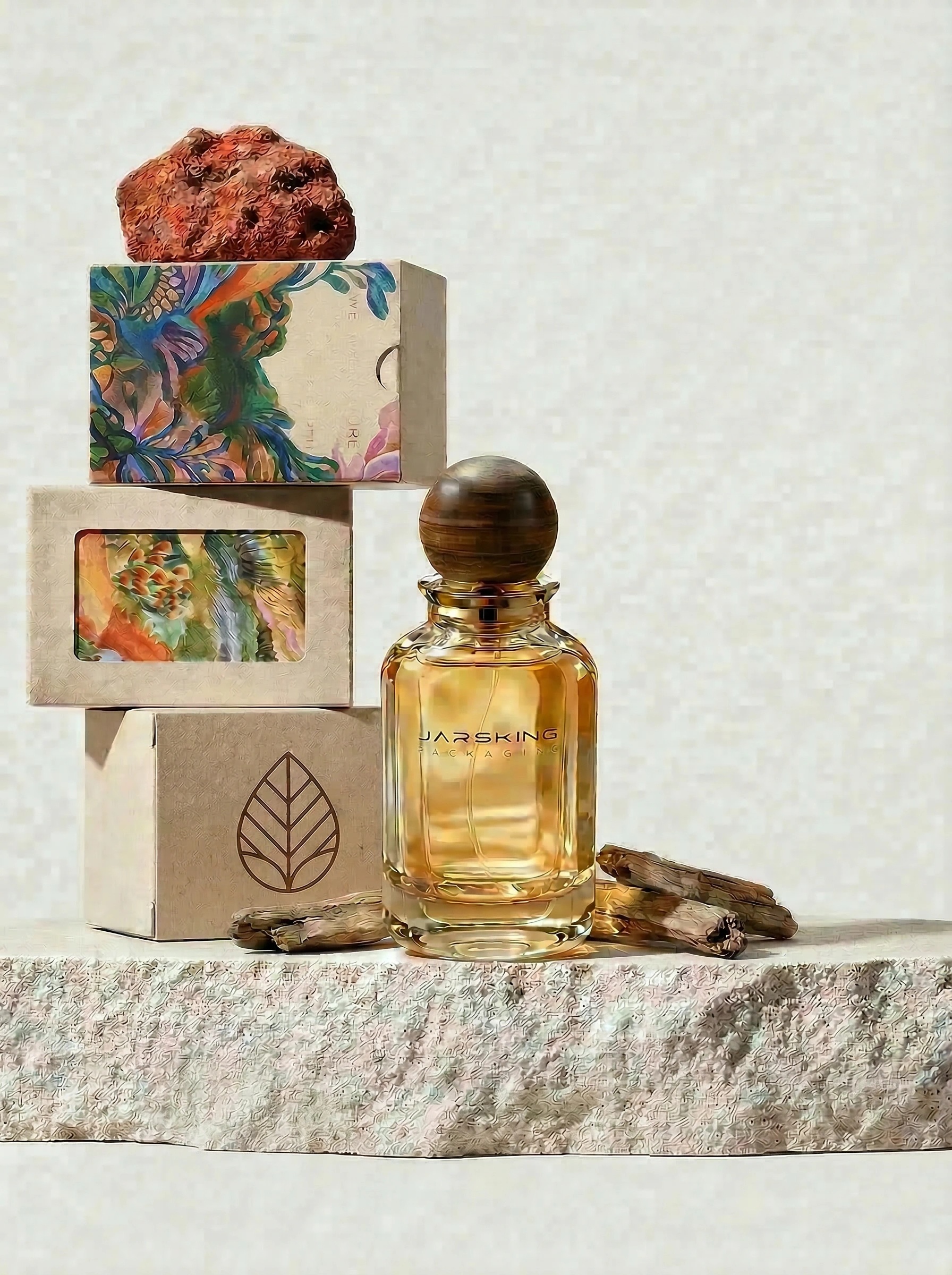 perfume packaging design concept