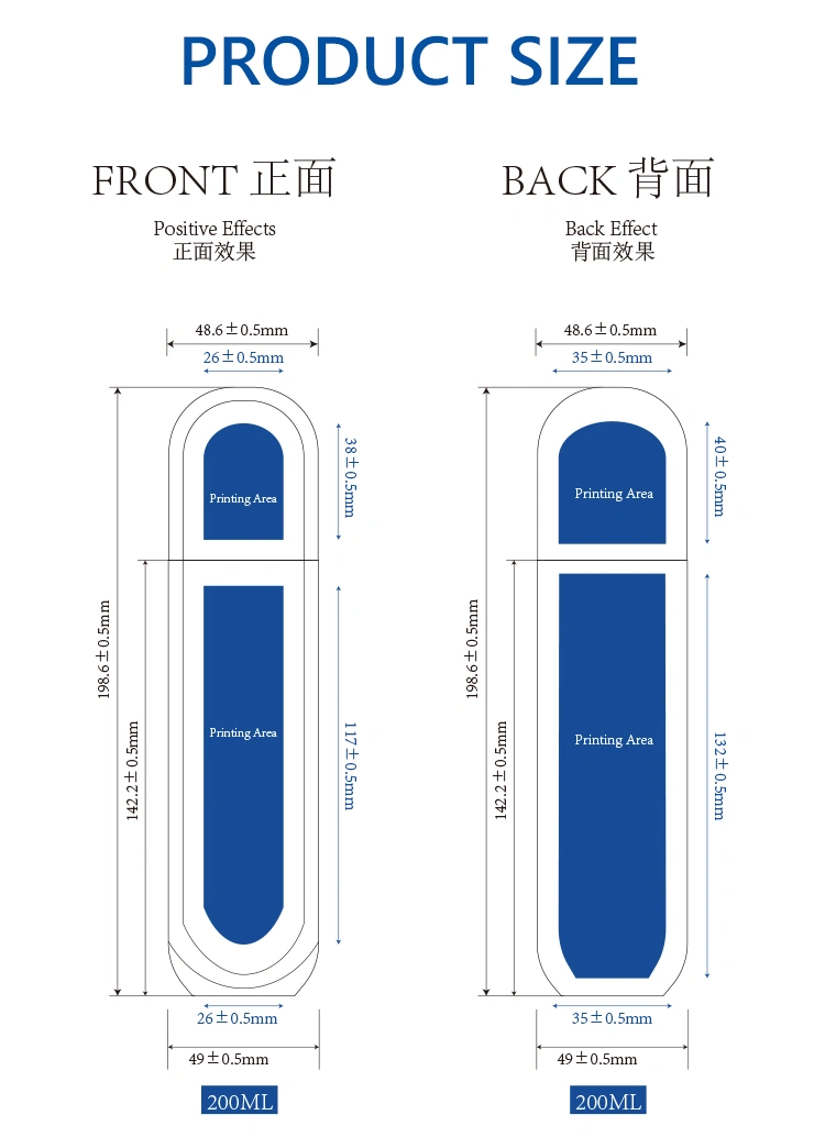 plastic bottle sizes