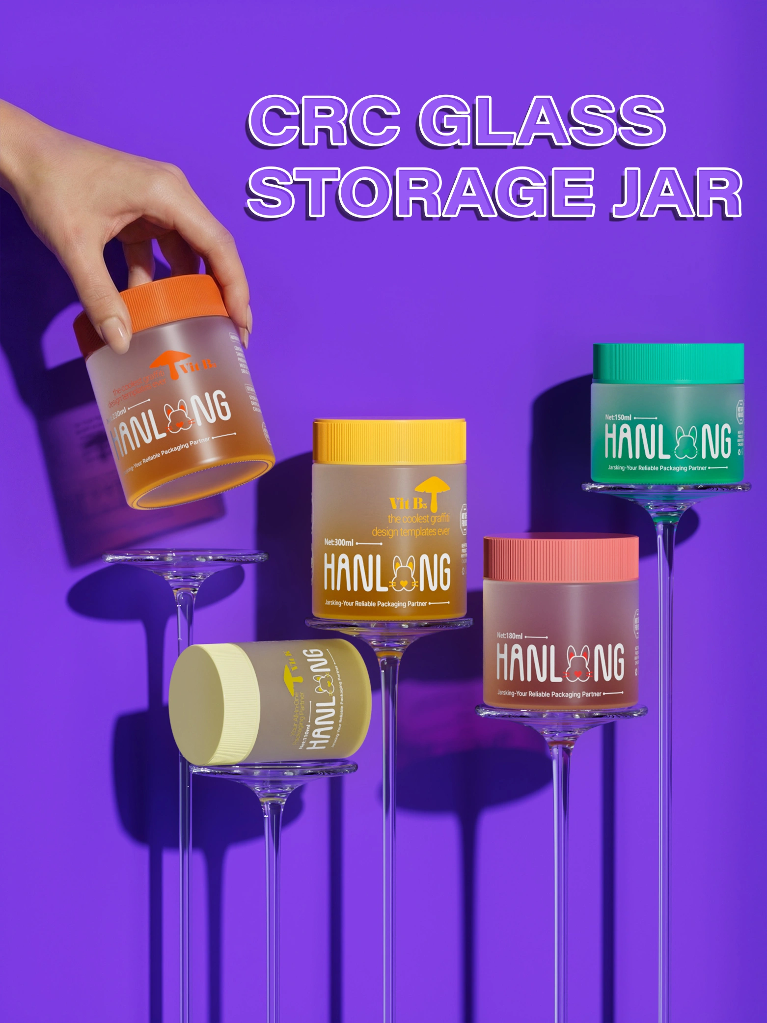 CRC storage jar OEM ODM