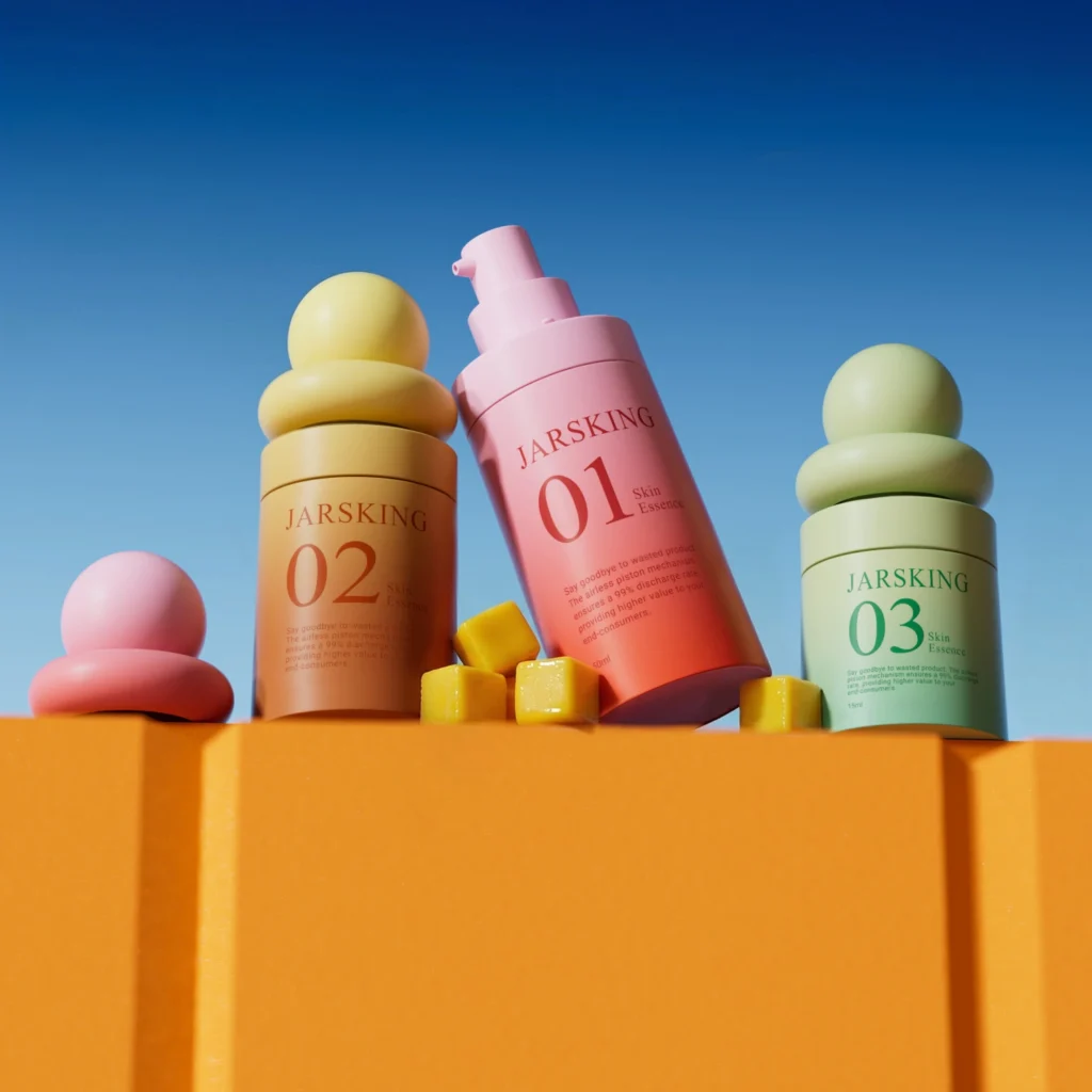 airless bottles for skincare new design