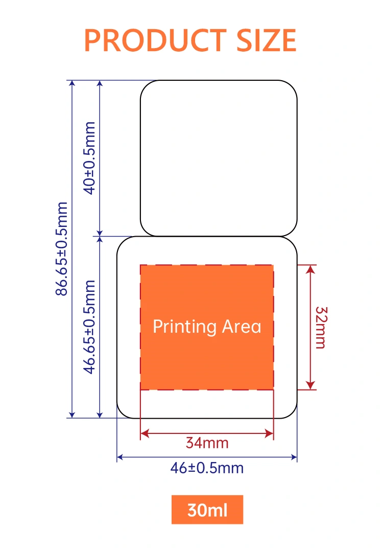 foundation bottle size