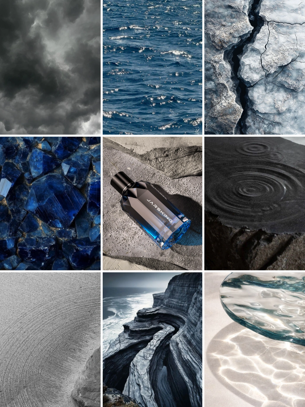 moodboard a griglia