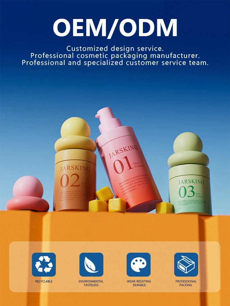 plastic airless bottles OEM ODM