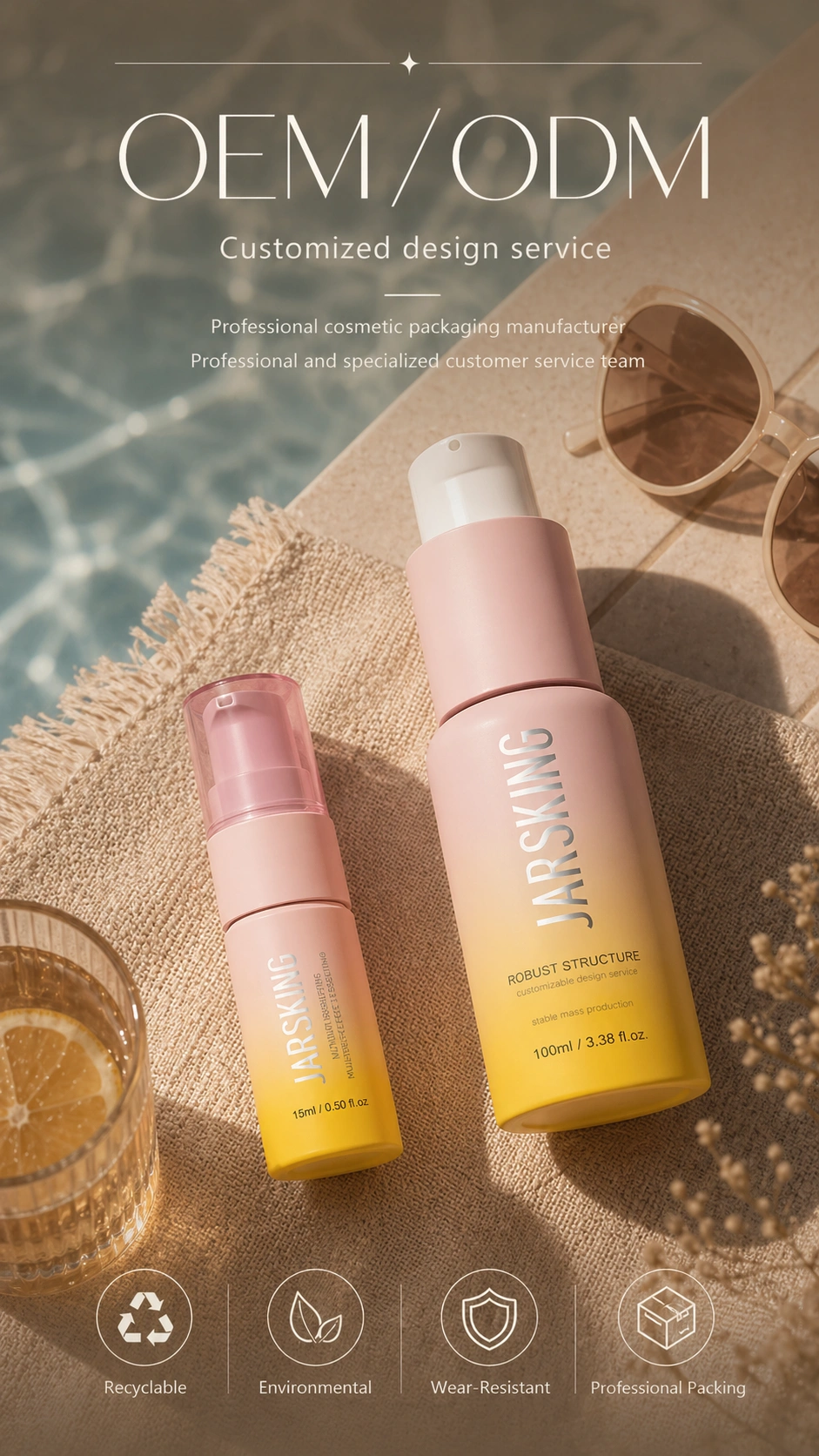 treatment bottle OEM ODM