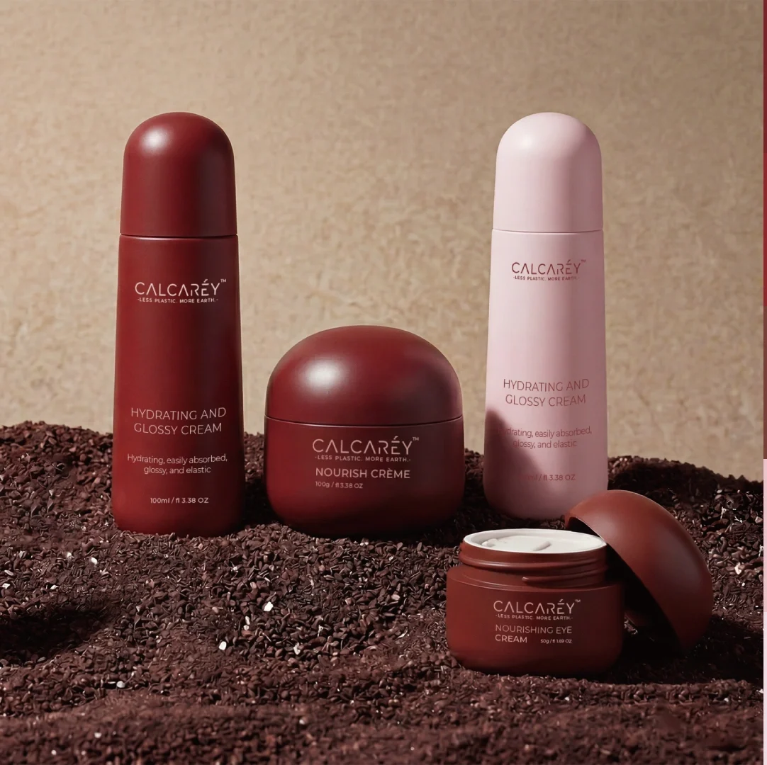 calcium carbonate cosmetic packaging