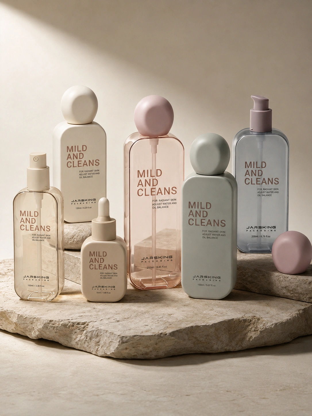 Morandi color skincare set