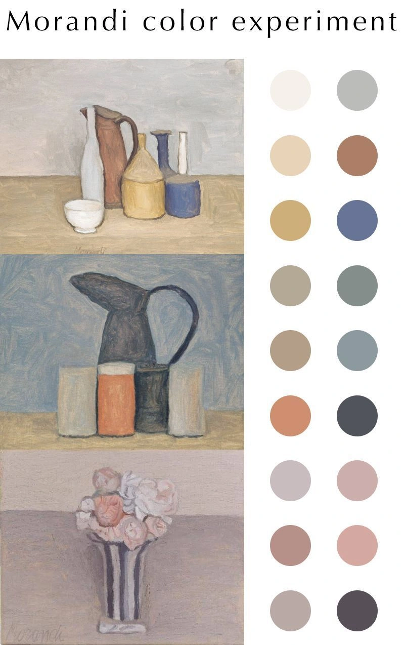 Morandi colors