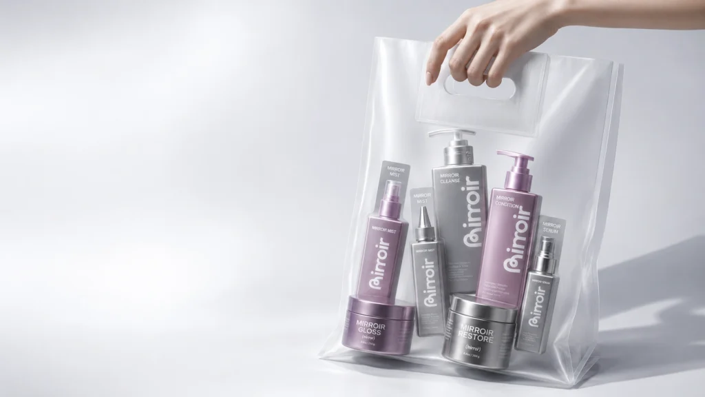 fashionable hair care packaging
