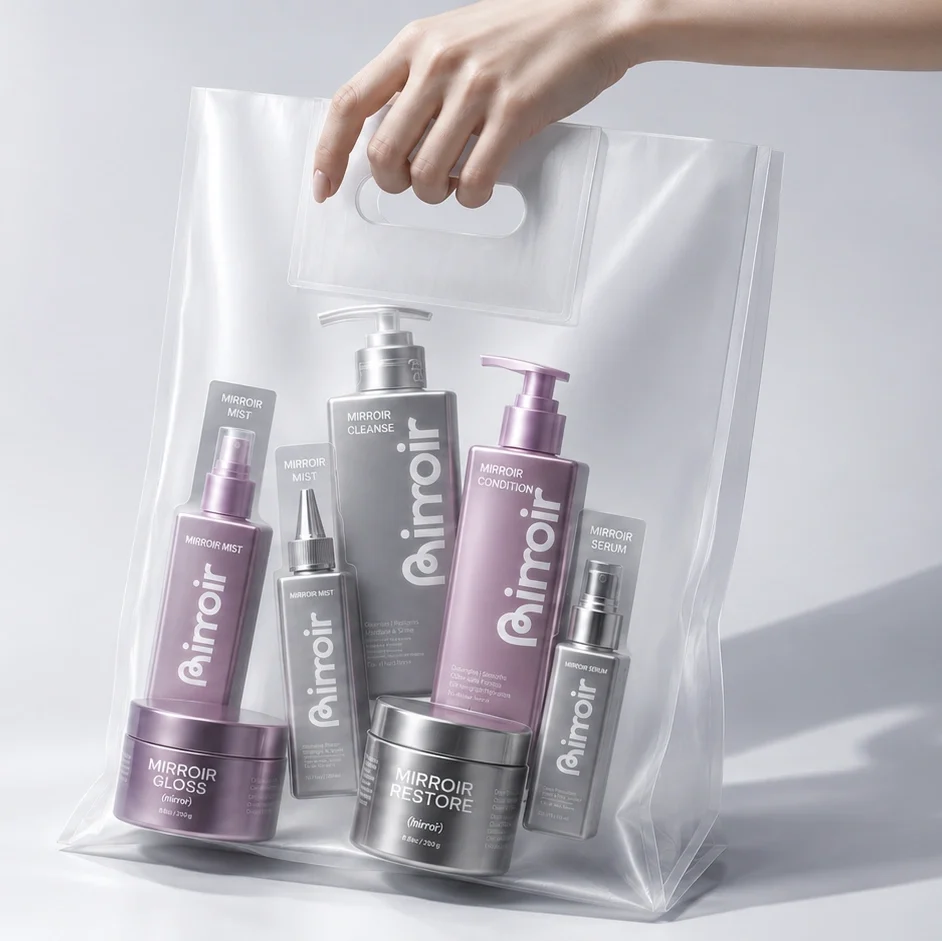 fashionable hair care packaging