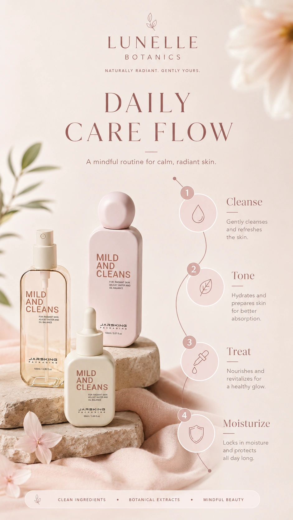 skincare poster concept
