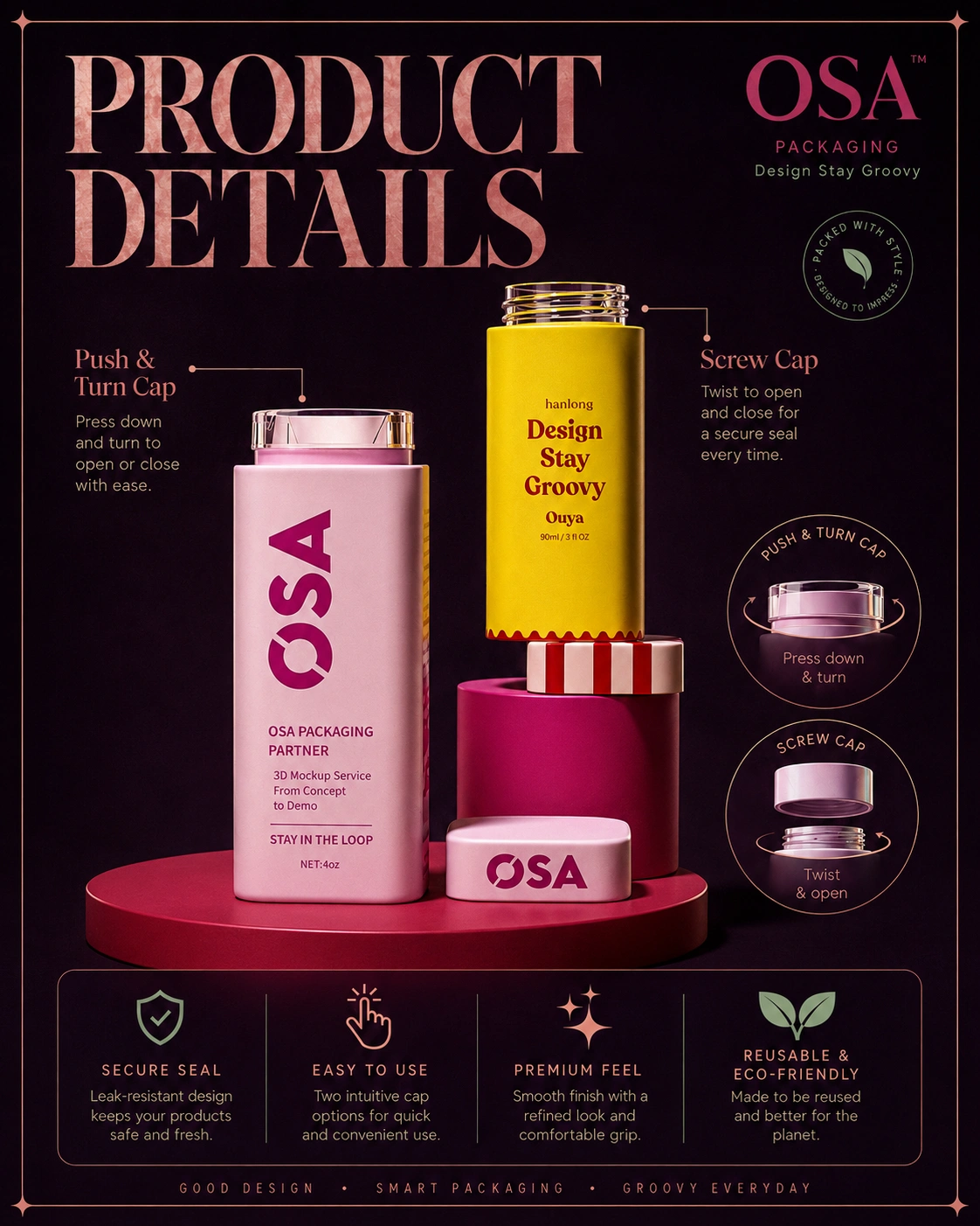 supplement jar components