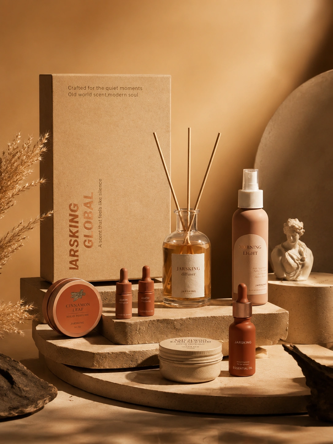 Jarsking fragrance packaging collection