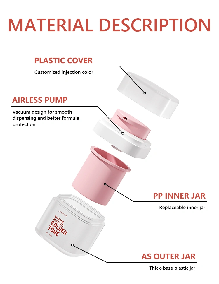 airless-cosmetic-jar-material-description