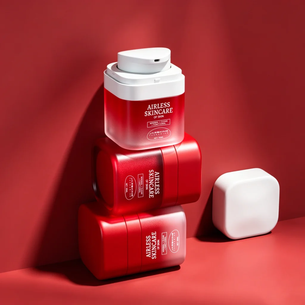 red-airless-vacuum-cream-jar