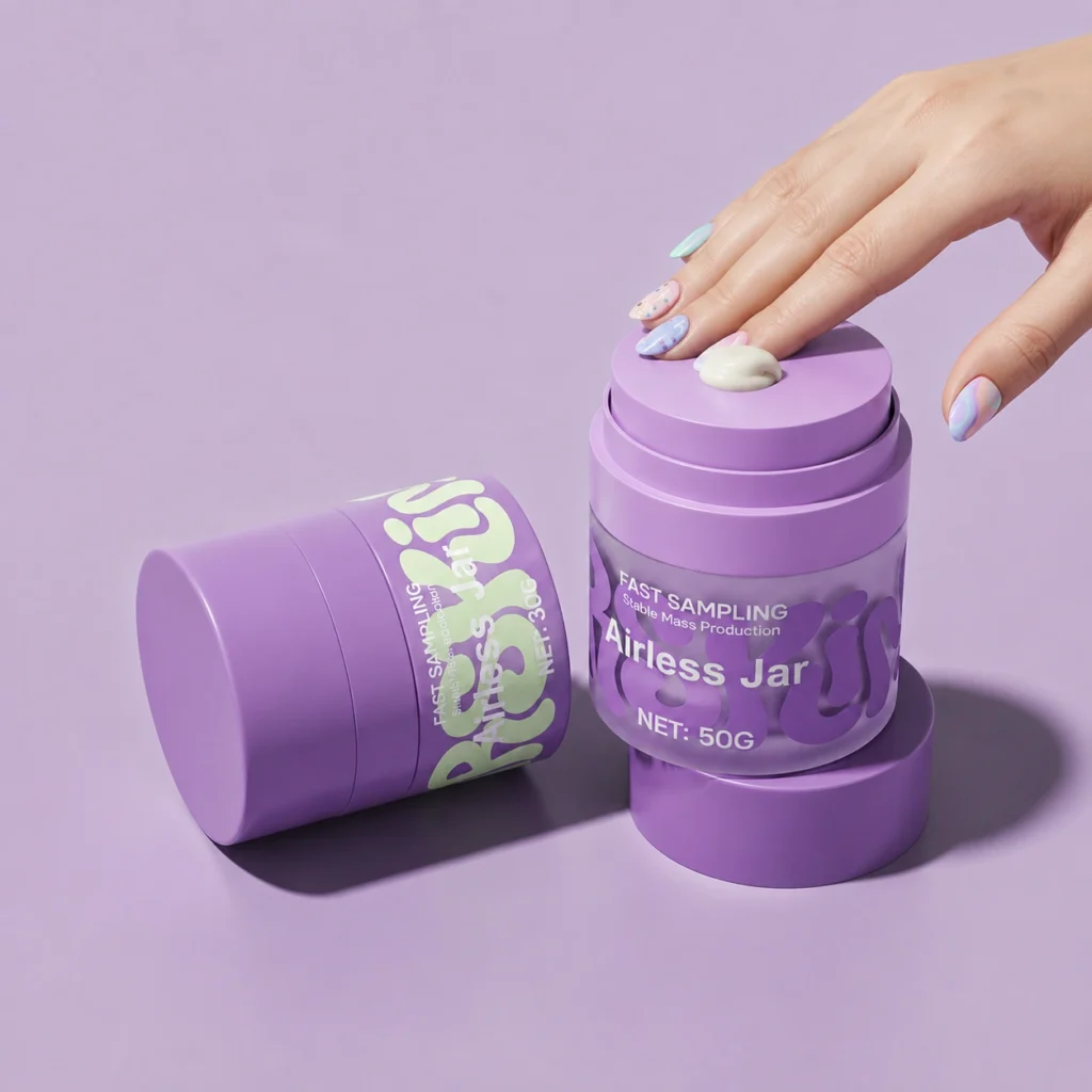 refillable-airless-skincare-packaging-jar