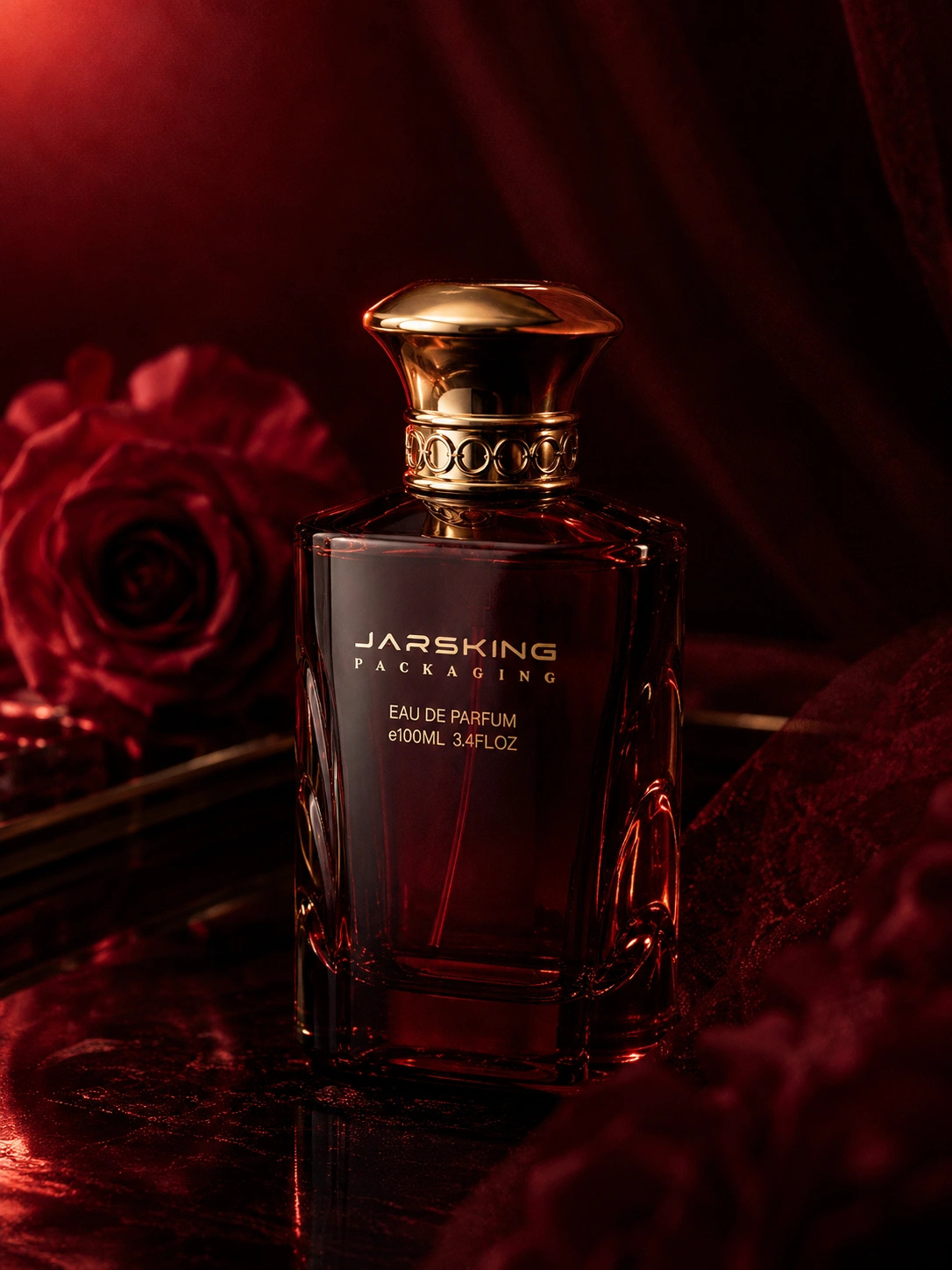 burgundy-glass-perfume-bottle-gold-cap