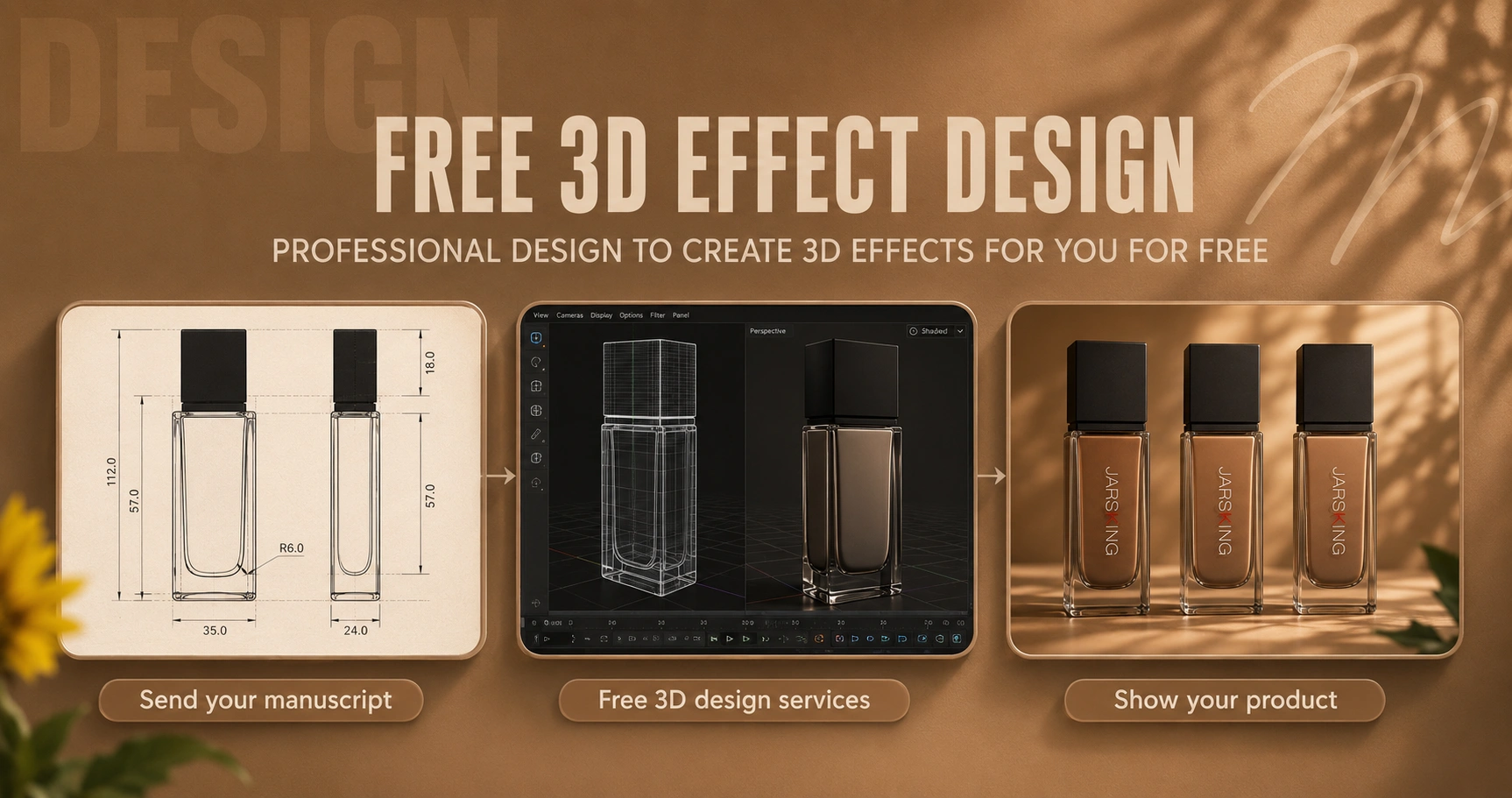 glass-foundation-bottle-3d-design-service