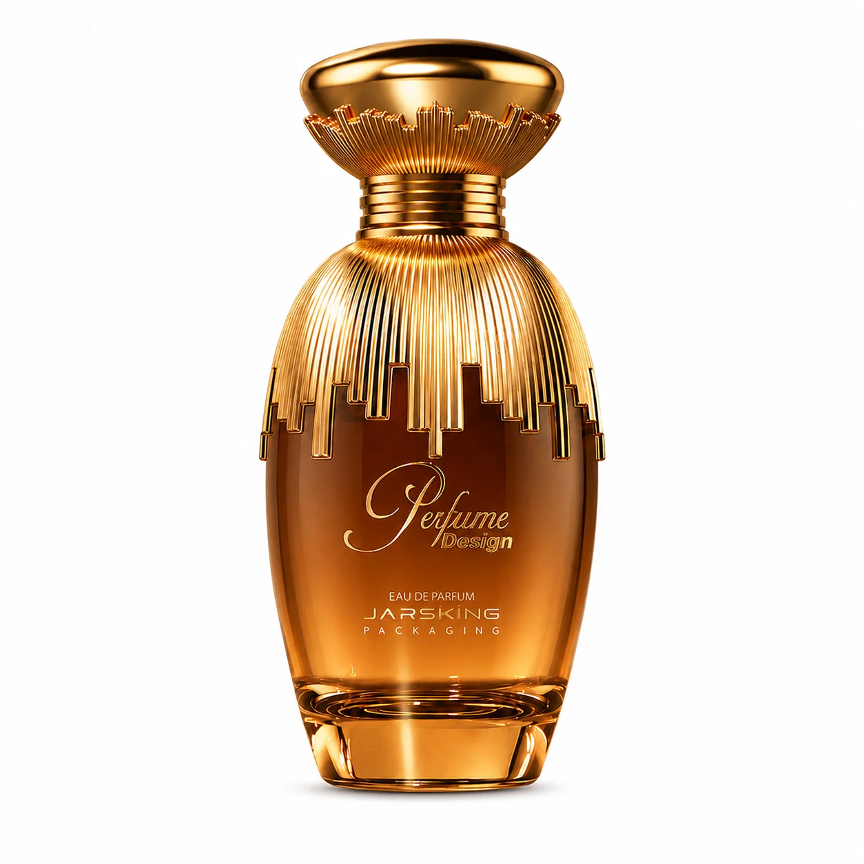 golden skyline deco perfume bottle